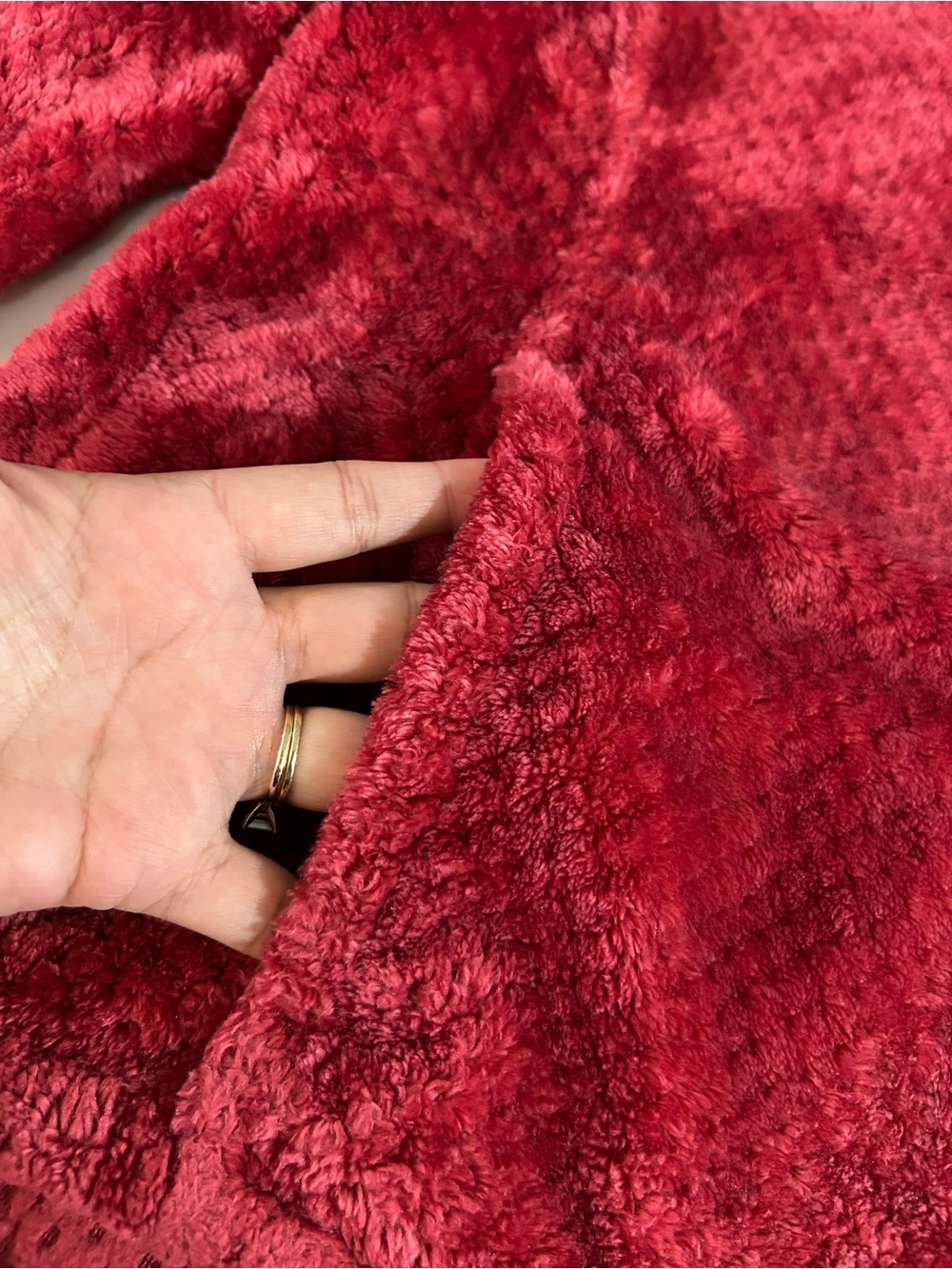 Columbia Raspberry Plush Half-Zip Teddy Jacket - Picture 6 of 9
